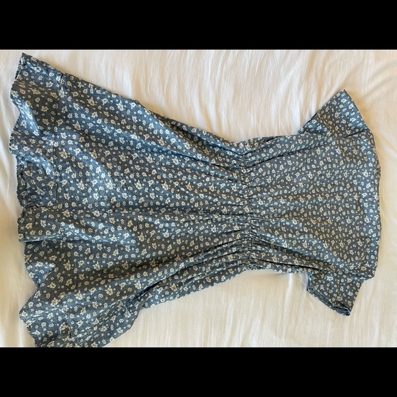 J.Crew Mercantile Casual Blue Mini Dress - Picture 7 of 8